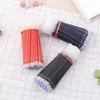 Gel Pens 100Pcs 0.5mm Black Blue Red Pen Refills Smooth Writing Office Stationery Good Quality Refill School1