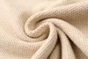Męskie Designer Swetry Sweter Zimowy Mężczyźni O-Neck Casual Pullover Knit Buckers Zip Długie Swetry Słynna Marka Młodzież Jesień Zagęścić Rozmiar Azji