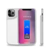 10000mAh For iPhone 12 Pro Max/12 Pro/12 Max/12 External Soft Silicone Slim Battery Power Case Bank Charger Backup Cover