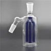 Glas-Aschefänger-Recycler, drei Filter, Perc-Aschefänger, 14-mm-18-mm-Adapter, Raucherzubehör für Glasbong