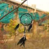 Handmade Black Dream Catcher Net With Feathers Wind Chimes Car Wall Hanging Decoration Home Decor Ornament 7345568