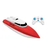 Höghastighets RC båt 2.4GHz 4 kanal Radio fjärrkontroll RC Racing Boat Electric Toys RC Toys för Childern Bästa gåvor