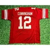 Mitch Football Football Jersey Homens Juventude Mulheres Vintage Randall Cunningham Custom UNLV Raro Raro Rare High School Size S-6XL ou qualquer nome e Número Jerseys