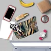 Multifunktionale Damen-Waschtasche mit Leopardenmuster, modische Make-up-Tasche mit 3D-Druck, tragbare Reisetasche, Aufbewahrungstasche für Kosmetika, Partybevorzugung T9I001120
