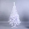 Árbol de Navidad decorado artificial Árbol de Navidad de plástico blanco 120 cm Año Adornos para el hogar Decoraciones de escritorio Árbol de Navidad 201027