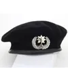 Высококачественные шерстяные береты, модная армейская кепка, звездная эмблема, матросская танцевальная шляпа, шапка-трилби для мужчин и женщин, унисекс GH400330g7591611