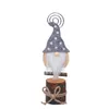 Christmas Decor Gnome Photo Clip Stand Wooden Table Number Name Place Card Holders For Wedding Party Sign JK2011KD