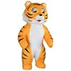 Costumes de mascotte Costume d'animal de tigre gonflable Costume d'Halloween adulte Costume de grand événement