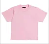 Coton rose filles t-shirt à manches courtes d'âge moyen marée lâche marque t-shirt à manches courtes enfants été Vêtements Tops Tees taille 100-140cm