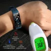 2020 Smart Watch Men E66 Température corporelle ECG PPG Braceuse sportive imperméable Oxygène Smartwatch Blood Oxygène pour iOS Android2867533
