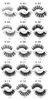 in stock Imitated Mink eyelashes 20 styles 3D False Eyelashes Soft Natural Thick Fake Eyelash 3D Eye Lashes mink false eyelash high