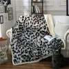 Wallpaper Digital Printing Square Blankets Happy New Year Pattern Adult Kid Double Deck Thickening Plush Sofa Throw Blanket Hot Sale 72xb J2