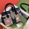 Fashion Women Handbags Designers Shoulder Bags Fruit Patterns Printed Letters Rhombus Decoration Crossbody Bag Genuine Leather Totes