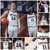 Gonzaga Bulldogs Joel Ayayi Corey Kispert Admon Gilder Oumar Ballo Martynas Arlauskas Matthew Lang Woolridge Camisas de basquete universitário da NCAA