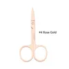 Mp044 Curved Head Eyebrow Scissor Makeup Trimmer Facial Hair Remover Manicure Nose Hair Scissor Nail Cuticle Tool