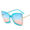 Sunglasses Brand Designer T 2022 Oversized Square Women Sun Glasses Female Big Frame Colorful Shades Fpr Oculos5349536