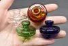 Wholesale 35mm OD UFO Carb Caps Nail For Quartz Thermal P Banger Colored Carb Cap Smoking Accessories for dab oil rigs
