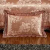 Four-piece Luxury European Bedding Sets Royal Nobility Silk Lace Quilt Cover Pillow Case Duvet Cover Brand Bed Comforters Sets Chic