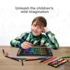 Tablet di scrittura LCD, pad di disegno grafico elettronico da 10 pollici, ewriter di doodle a mano digitale con blocco di memoria per bambini