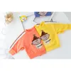 Hylkidhuose Spring Baby Girls Boys Clothing Set Cartoon T Shirt Pants Children Casual Sportswear Toddler Spädbarnskläder LJ201223