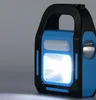 LED solar Lantern lamp USB Rechargeable lanterns for camping emergency flashlight torch phone power bank lights