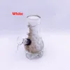 Mini pipas de agua de cristal suaves portátiles que fuman las cachimbas para la hierba seca el 13cm/5in alto