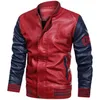Mens Baseball cuir veste Bomber College Jackets Veste Jaune Noir Rouge Jaune Jeune Letterman Varsity manteau en cuir