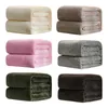 Home Textile 200x230cm polar fleece fabric pink bedspreads thick fleece throw blanket for sofa 201111