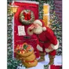 5d Diy Christmas Full Drill Rhinestone Diamond Painting Kits Cross Stitch Santa Claus Snowma qylOZq packing20102789459