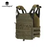 Emersongoar JPC colete tático facilmente colete placa portador corpo armadura airsoft protetora engrenagem guarding verde militar exército caça colete 201214