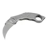 Karambit складной лезвие когтей нож M390 ручной шлифовальный лезвие TC4 титановая сплава ручка EDC карманные ножи H5438