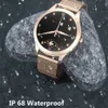 2020 frauen Smart Uhr Full Touch IP68 Wasserdicht Heart Rate Monitor Schlaf Überwachung Fitness Armband PK Smartwatch8889734
