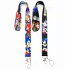 Classic Games Lanyard Straps Keychain ID Credit Card Cover Pass Mobile Phone Charm Neck Strap Badge Holder Key Holder Purse Accessories