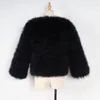 Leiouna Long Sleeve Plus Size Casual Office Lady Fur Coats Female New Fashion Autumn Winter Fur Hair Short Women's Jacket 201111