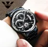 NIBOSI orologio al quarzo da uomo oro nero orologi da uomo top brand orologi sportivi di lusso Reloj Hombre impermeabile Relogio Masculino T200815