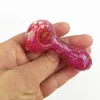 Glass Pipe Hand Blown Mini Cute Pipes Heady Pipe Oil Rig Burners Pipe 2.9 Inch for Dry Herb Portable Gift Free Shipping