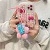 Designers Phones Cases for iPhones Luxurys iPhone 13 Mobile Phone Case ultra thin mobiles phoness Bracket Cartoon cute pink