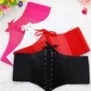 Belts Tie Wide For Women Designer Party Cummerbunds Women's Black Costume Corset Elastic Waistbands