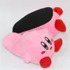 28cm Kirby Plush Toy Kirby Indoor Slipper Winter Warm Shoes at Home for Adults Y201026