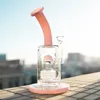 Heady Sagle Bong Bent Type Water Pipe Recilener Bongs Dome Perc Triple Filter Filter Perc Масляные установки DAB Bear Splash Guar Bowl Bower Burner Purple