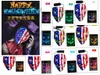 Masque d'Halloween LED Light Up Glowing Party Masques drôles La purge année électorale Grand Festival Cosplay Costume Fournitures Coser RRF13433