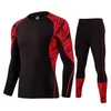 Running Sets Tights Men's Autumn And Winter Quick-drying Suction Han Outdoor Sports Casual Clothes Two-piece Suit Set Men