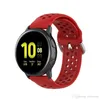 Bracelet de montre de remplacement en Silicone, 20MM 22MM, pour Xiaomi, couleur pour Samsung Galaxy watch 42MM, pour Huawei GT2 46MM