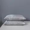 SUCSES Luxury Satin Bedding Set Silk Like Polyester Duvet Cover Set with Zipper Closure Corner Ties Twin Queen King Quilt Cover 201021