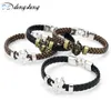 Link Chain Dongsheng Anime Jewelry Weave Bleach Bracelets Black Bronze Leather Bracelet Bangle For Women Men Cosplay Souvenir Rop3716528