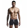 New SEOBEAN brand men's shorts fashion shorts solid cotton Mens Summer Casual Short trunks shorts outdoors T200718