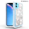 Treibsand Transparente Bling Flüssigkeit Glitzer Schutzhülle Stoßfeste Handyhülle für iPhone XS XR 11 PRO MAX 12 für Samsung S20 plus