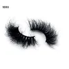 Fluffy 3D Mink Eyelashes 25mm DramticFalse Eyelash Thick Long Fake Eye Lashes Extension Makeup Cruelty flexible band Lash3643846