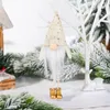 Christmas Decoration Gnome Santa Doll Pendant Xmas Tree Hanging Ornament Home New Year Gifts Party Supply JK2011PH