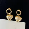 Hoop Gold Designer Ohrringe für Frau Original Brief Ohrringe Mode Paar Luxus Ohrring Schmuck Versorgung